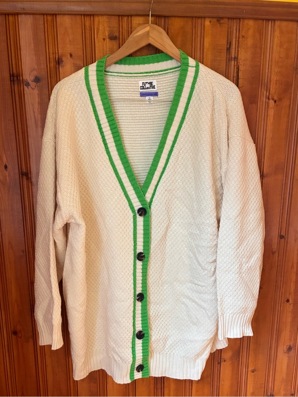 Future Collective v neck sweater